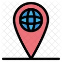 Global Location Geo Location Location Pointer Icon