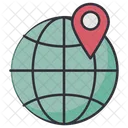 Location World Marker Icon