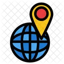 Global Location  Icon