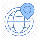Global Location Location Globe Icon