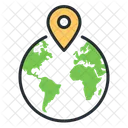 Location Pin Location Globe Icon