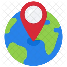 Global Location  Icon