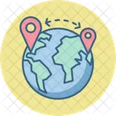 Global Location  Icon