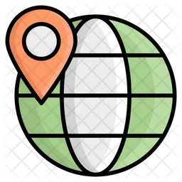 Global Location  Icon