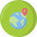 Global Location  Icon