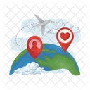 Global location  Icon