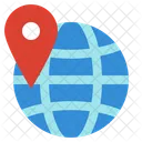 Global Location  Icon