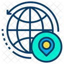 Global Location  Icon