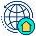 Global Location  Icon