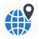 Map Location Global Icon
