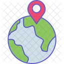 Global Location Global International Icon