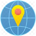 Global Location  Icon