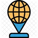 Global Locations Global Navigation Global Positioning System Icon