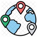 Global Locationing System Icon