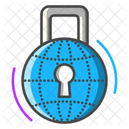 Global Lock  Icon