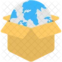 Global Logistic Planet Icon