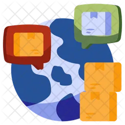 Global Logistic Chat  Icon