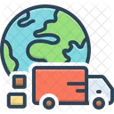Global Logistics  Icon