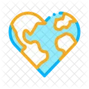 Earth Heart Equality Icon