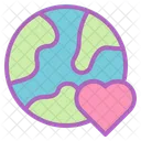 Love Heart Ecology Icon