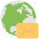 Global Mail Communication Icon