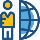 Global Management Globe Icon