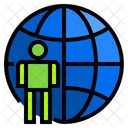 Global Management Earth World Icon