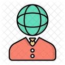 Global Management Globe Global Icon