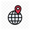 Global Map Location Icon