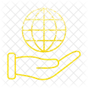 Global Hand Market Icon