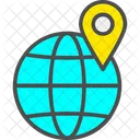Global Location Globe Location Icon