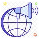 Global Marketing Foreign Marketing Overseas Promotion Icon