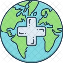 Global Medical Services Healthcare Research Icon