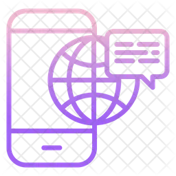 Global Mobile Application  Icon