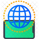 Global Mobile Network Global Network Icon