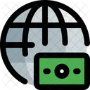 Global Moneu Online Money Online Cash Icon
