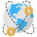 Global Money Global Payment Foreign Exchange Icon