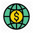 Dollar Global Money Icon