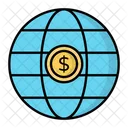Global Money Globe Money Icon