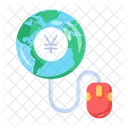 Global Money Global Currency Yen Currency Icon