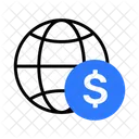 Global Money Finance International Money Icon