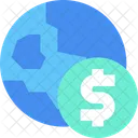 Global Money World Bank International Icon