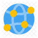 Global Network Internet Networking Icon