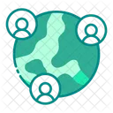 Global Network  Icon