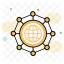 글로벌 네트워크  아이콘