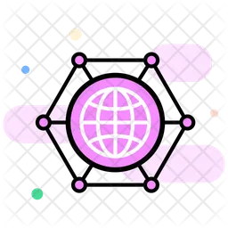 Global Network  Icon