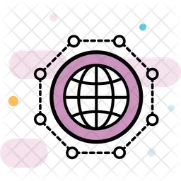 Global Network  Icon