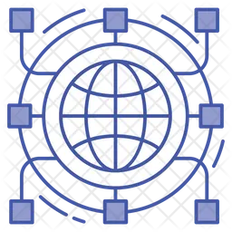 Global Network  Icon