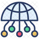Global Network Worldwide Network Universal Network Icon