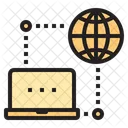 Global Access Global Connection Access Icon